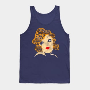 Store Front Face of 60's London Fashion Tank Top